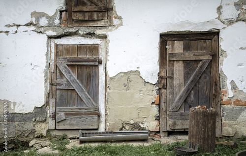 door to the pigsty photo