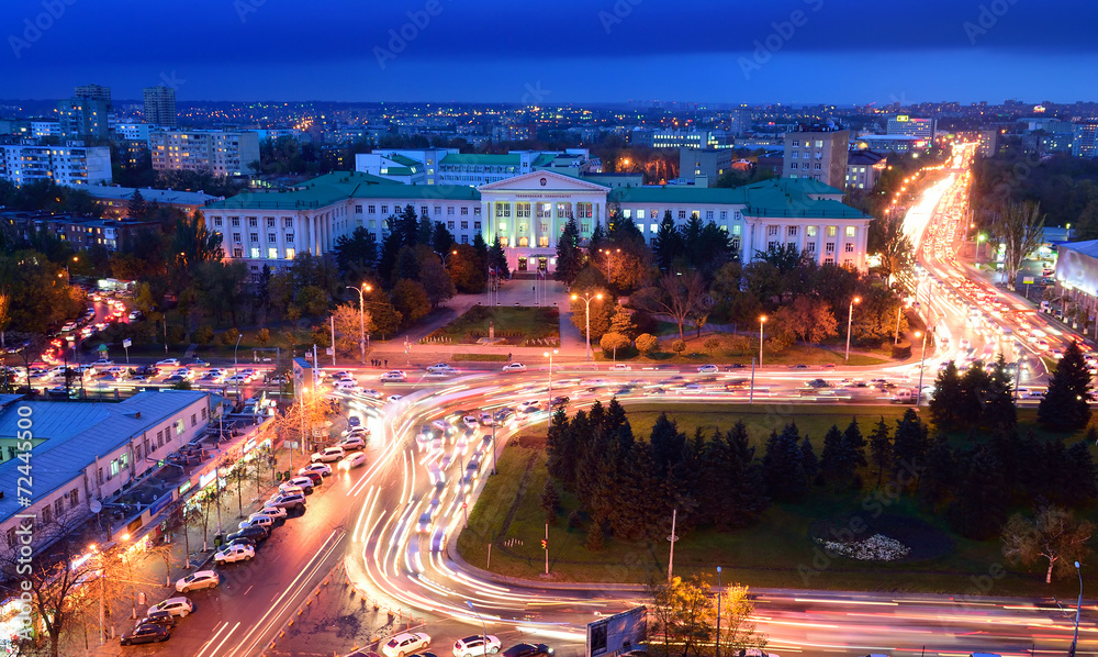 Russia. Rostov-on-Don. Gagarin Square. Don State Technical Unive