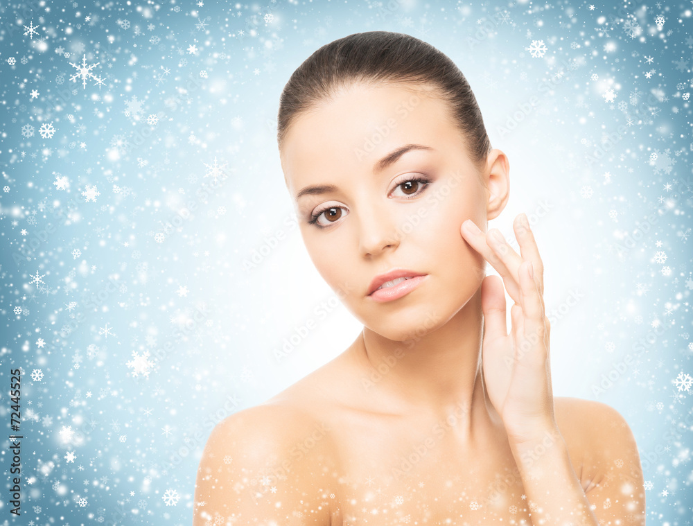 Spa portrait of beautiful, young and healthy woman Spa portrait of beautiful, young and healthy woman