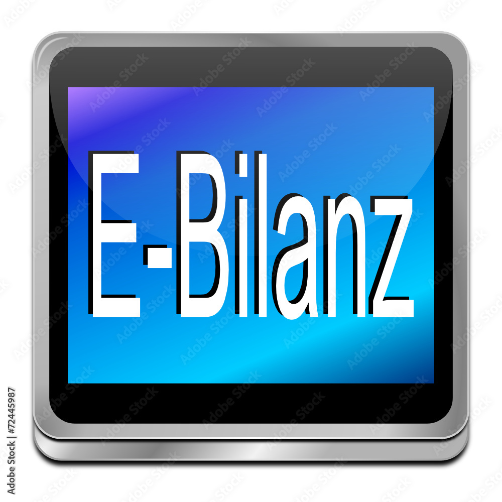 E-Bilanz Button E-Bilanz Button