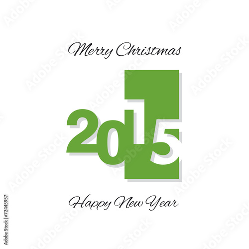Green plate logo 2015 white background vector