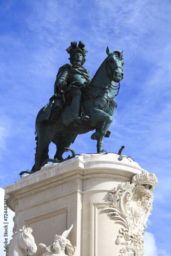 Obraz premium King José I statue