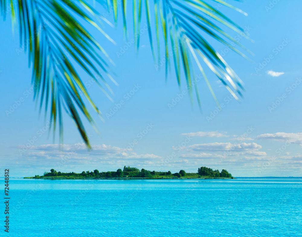 Naklejka premium Heaven Island Resort