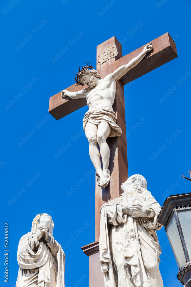 Naklejka premium Crucifix