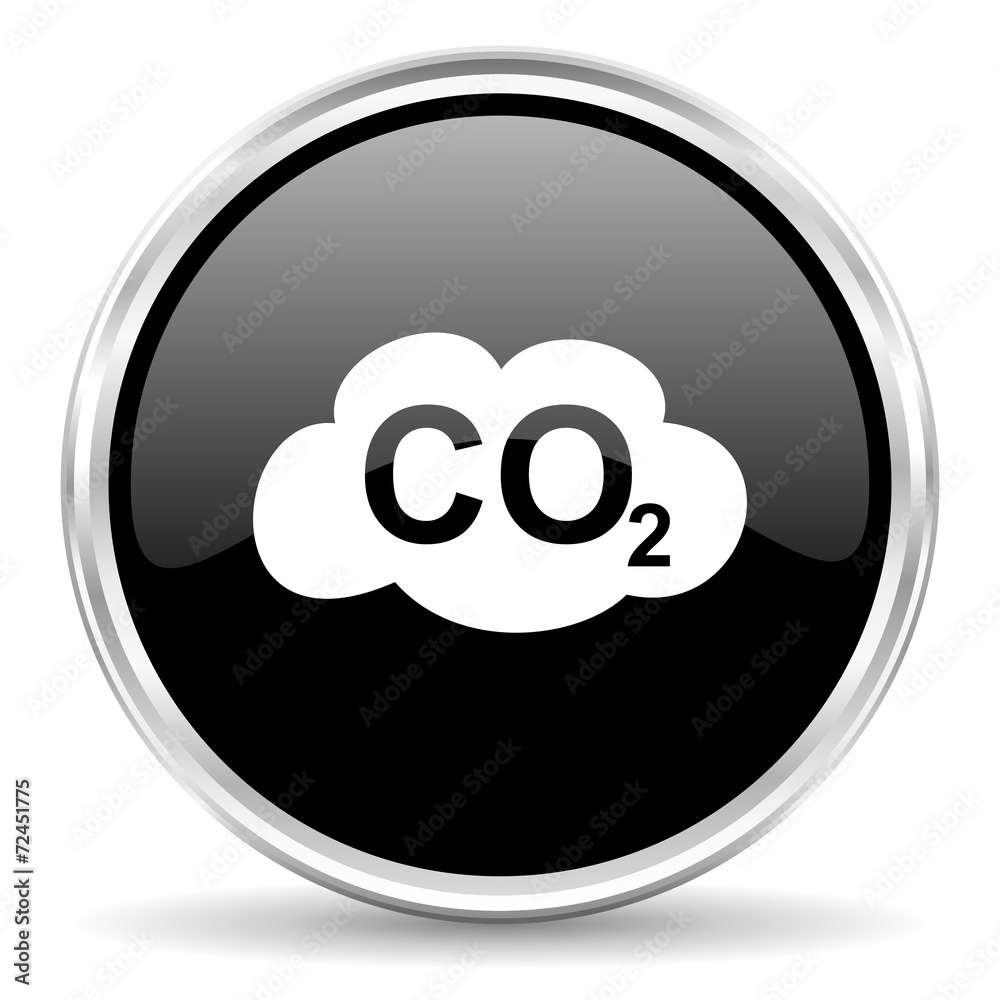carbon dioxide internet icon carbon dioxide internet icon