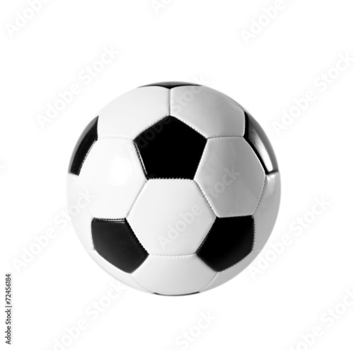 soccer ball on white © sebra