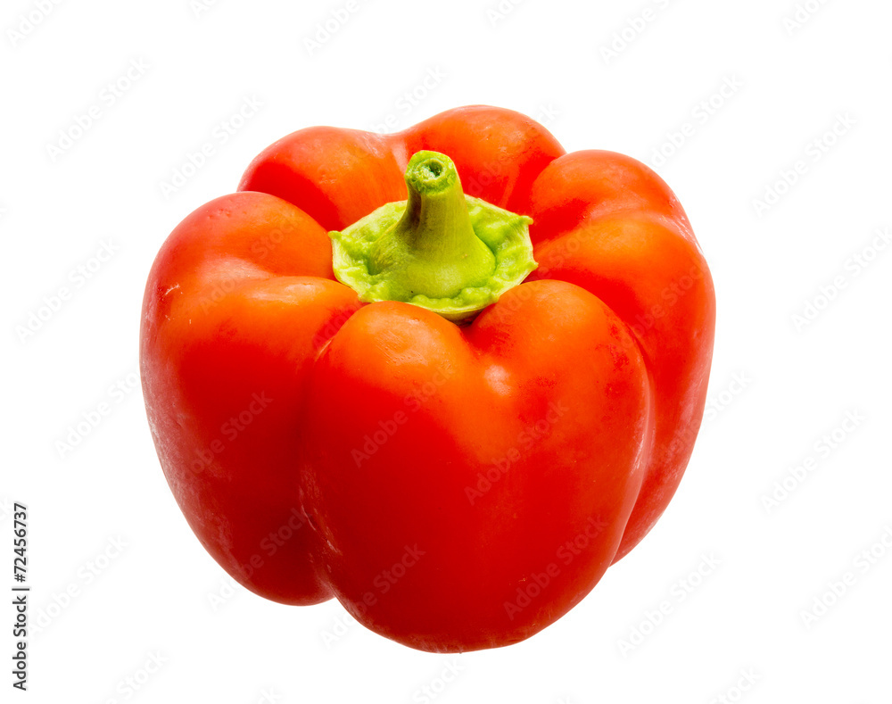 Red bulgarian pepper