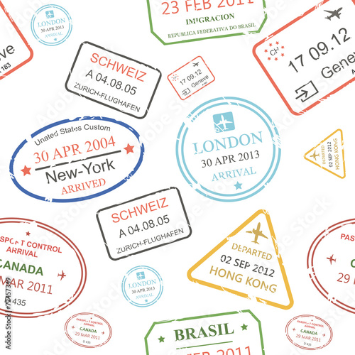 Seamless background pattern of a close packed assortment