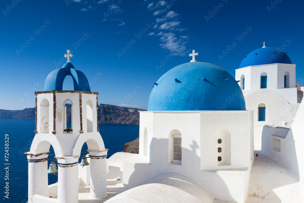 Cycladic style church at Oia