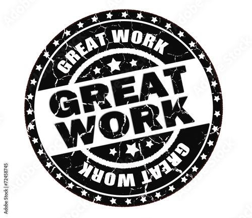 great work stamp