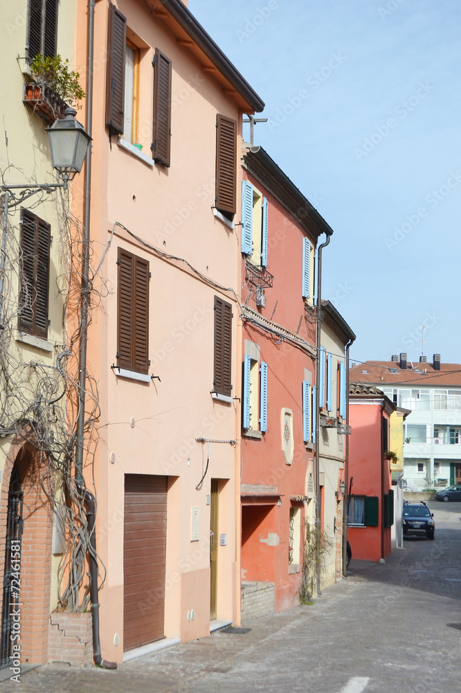 Street in Rimini.