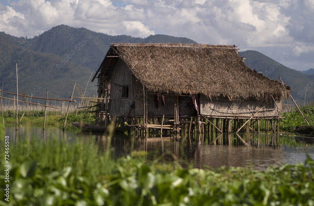 Hut on the water Hut on the water