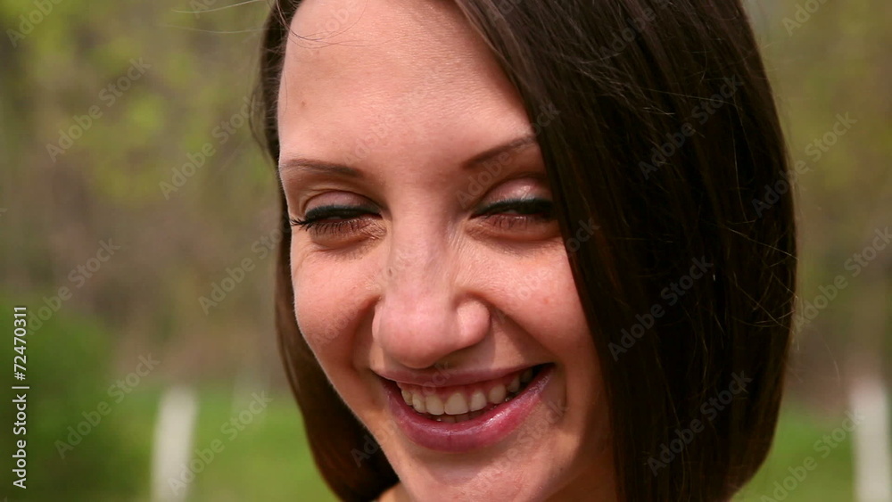 portrait of a young, beautiful girl, close-up portrait of a young, beautiful girl, close-up