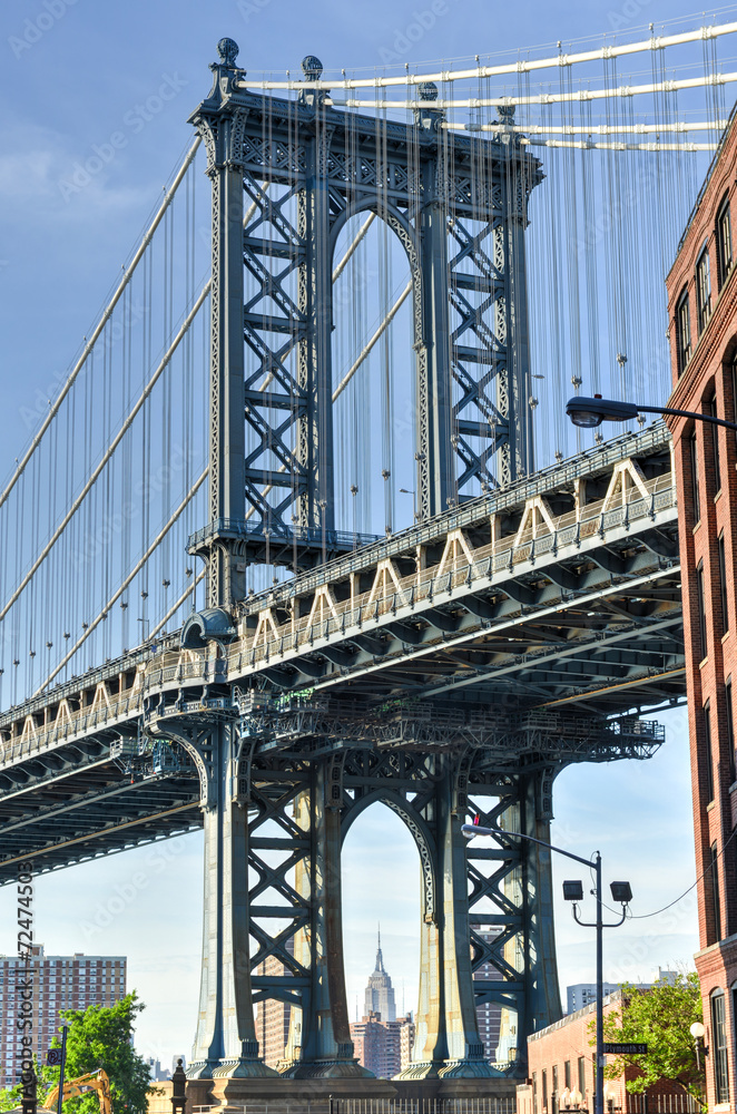 Manhattan Bridge from DUMBO, Brooklyn