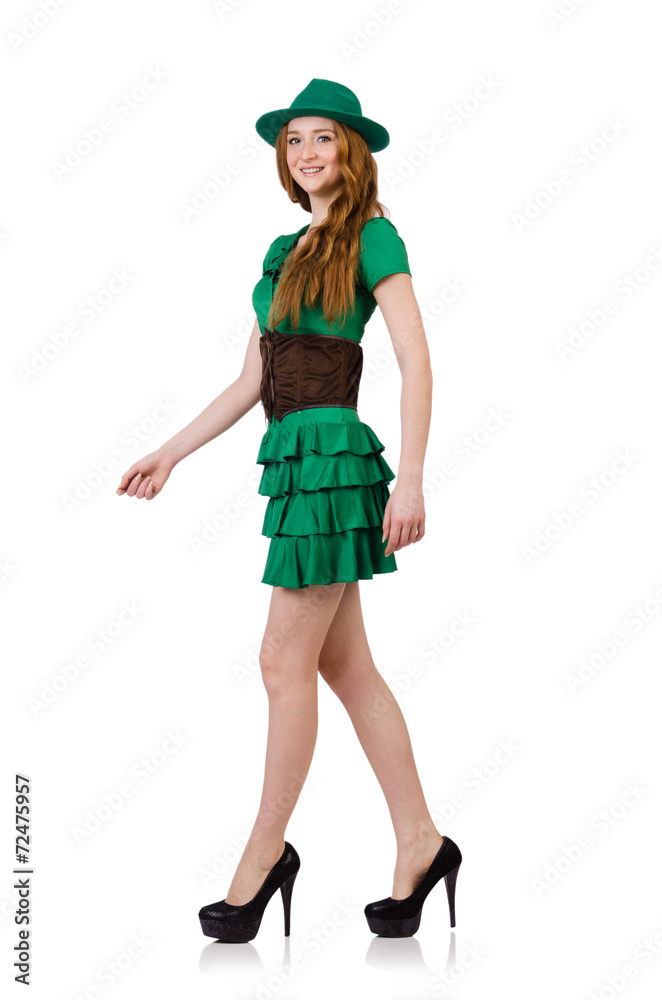 Woman in fashion clothing concept Woman in fashion clothing concept
