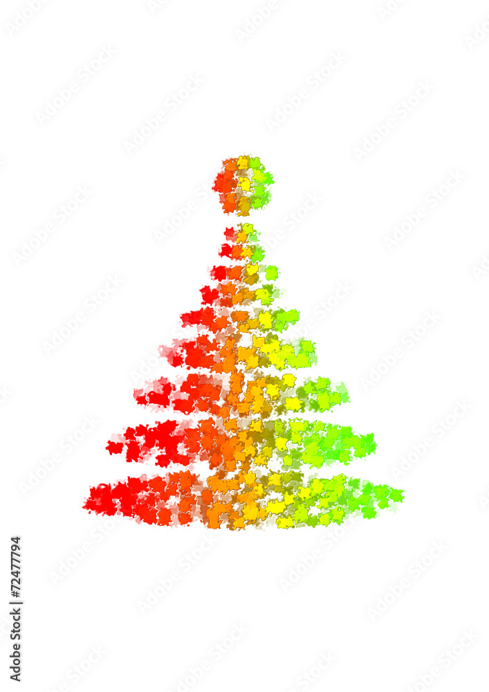 albero natale 02 macchie