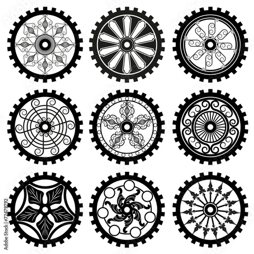 the gears