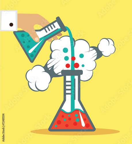 Chemistry vector illustration