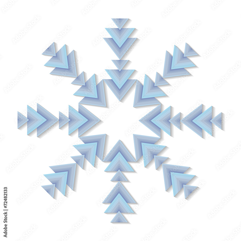Snowflakes. Winter pattern Snowflakes. Winter pattern