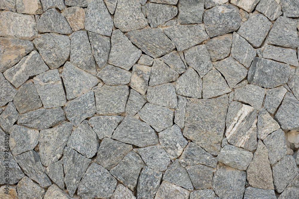 Texture of colorful stone in exposed concrete wall. Texture of colorful stone in exposed concrete wall.