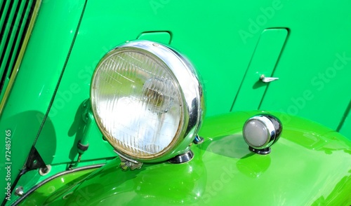 Vintage car detail