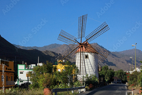 Mogan, Windmuehle, Gran Canaria