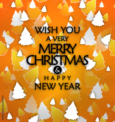 Christmas Trees Background