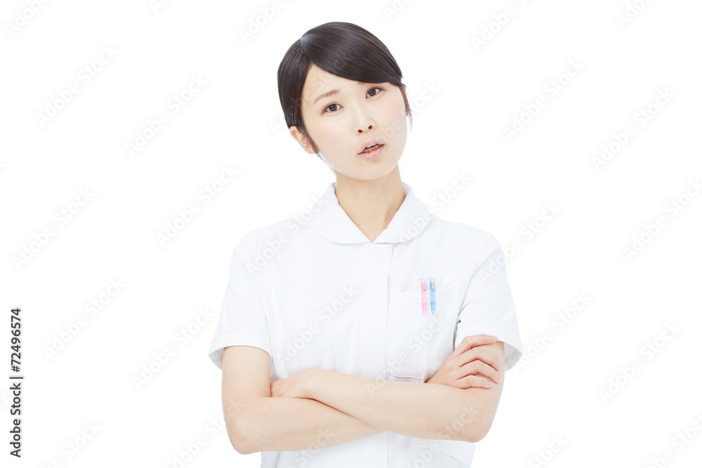 考えるナース