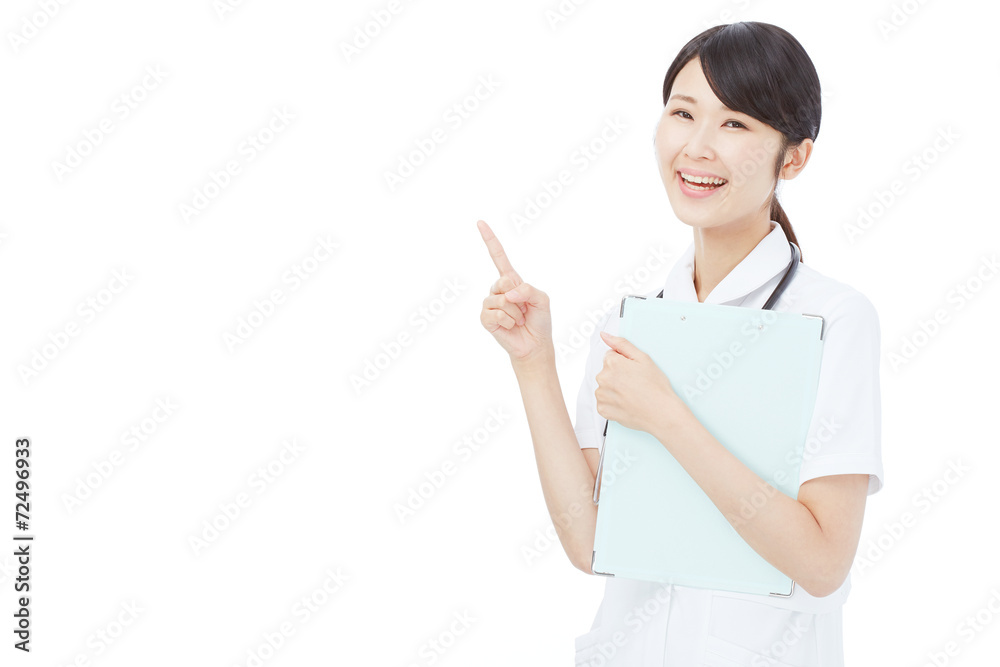 指差すナース 指差すナース