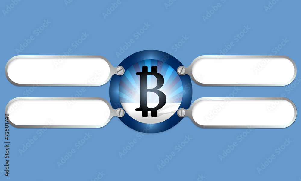four frame for any text with bit coin symbol four frame for any text with bit coin symbol