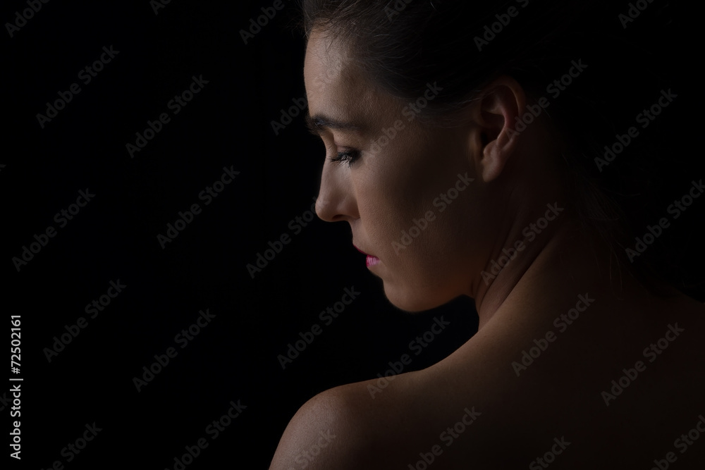 Body scape of woman neck and hand emotion artistic conversion Body scape of woman neck and hand emotion artistic conversion
