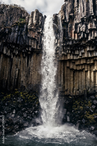 Svartifoss, Black Waterfall