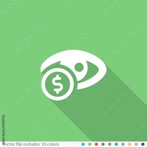 Flat Long Shadow Icon