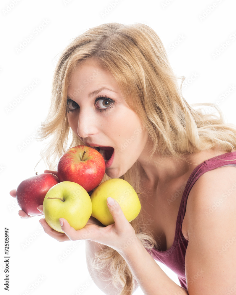 In einen Apfel beissen In einen Apfel beissen