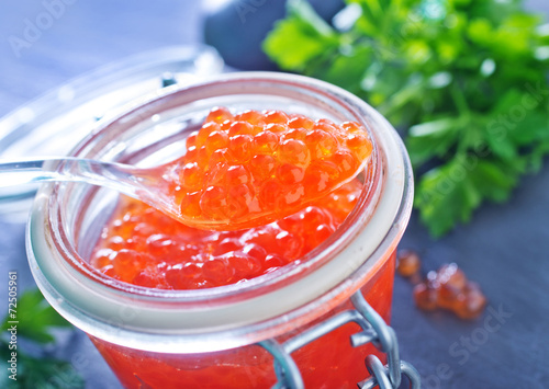 salmon caviar