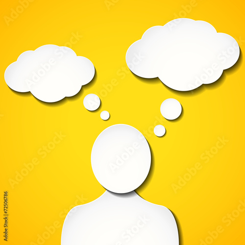 Vector speech bubbles