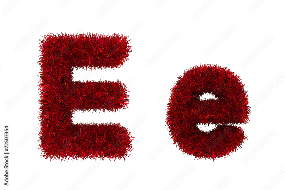 red grass letters, upper and lowercase red grass letters, upper and lowercase