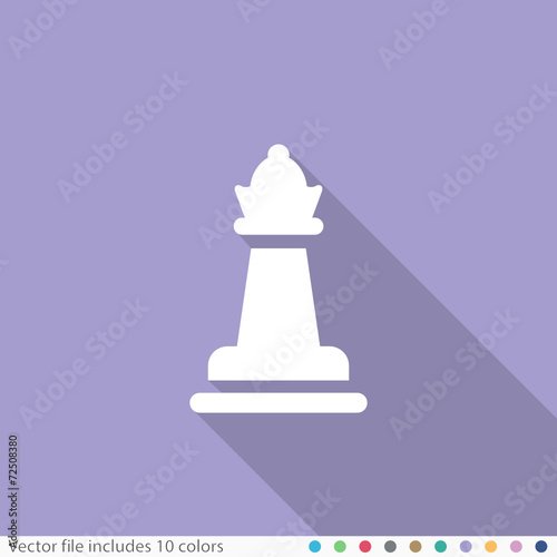 Flat Long Shadow Icon