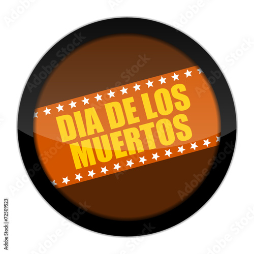 button 2014102 dia de los muertos II