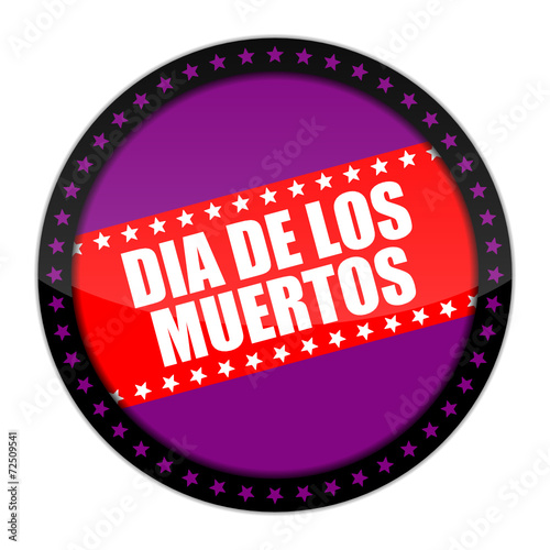 button 2014102 dia de los muertos I