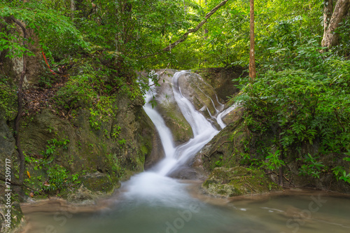 Erawan Waterfall  Erawan National Park   Kanchanaburi  Thailand