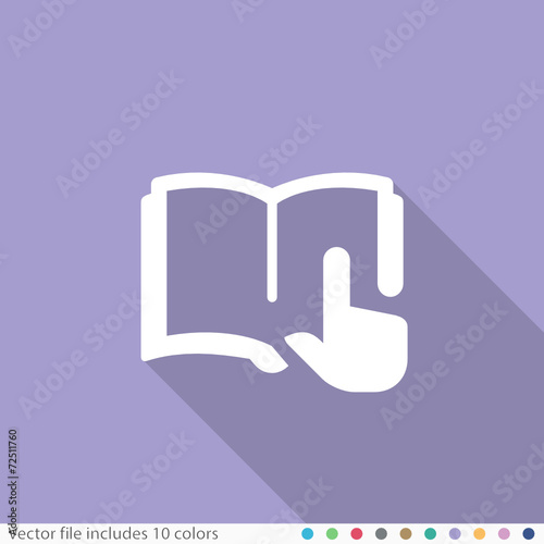 Flat Long Shadow Icon