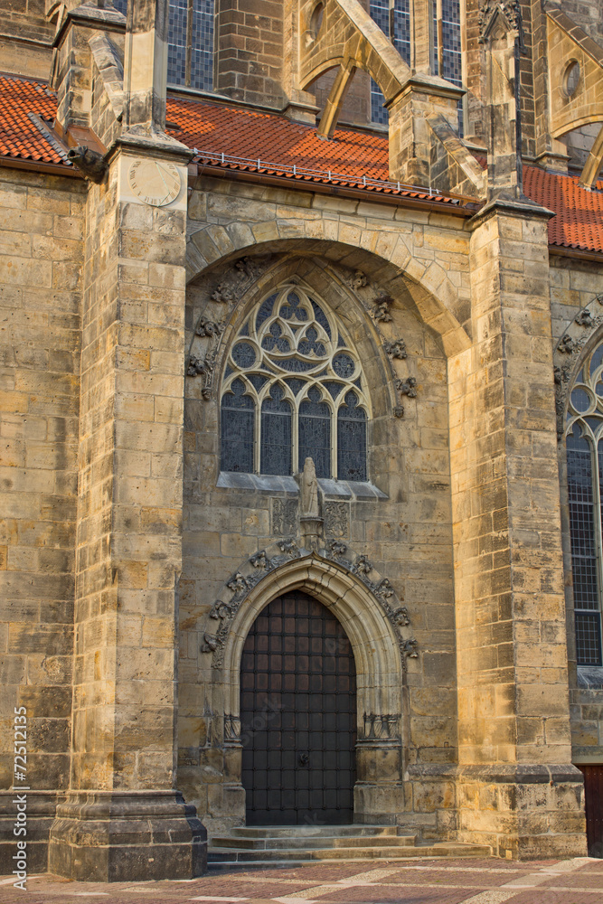 Hildesheim: gotische St. Andreaskirche (1389, Niedersachsen)