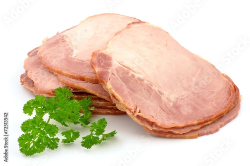 sliced pork loin
