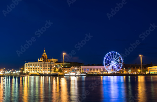 Helsinki in the dusk