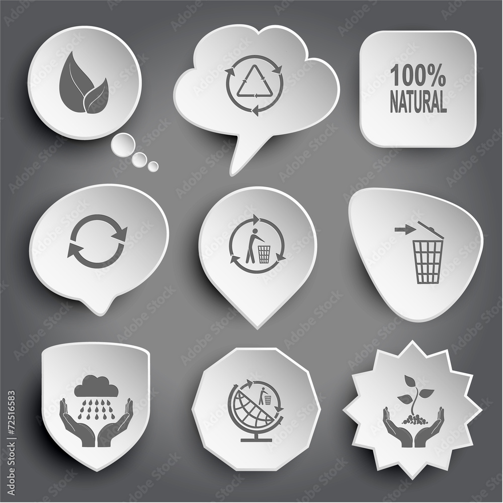 leaf, recycle symbol, 100% natural, recycling bin, weather in ha leaf, recycle symbol, 100% natural, recycling bin, weather in ha