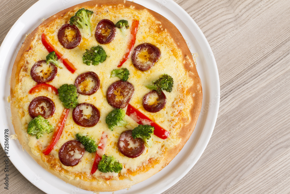 Pizza Sucuk Pizza Sucuk