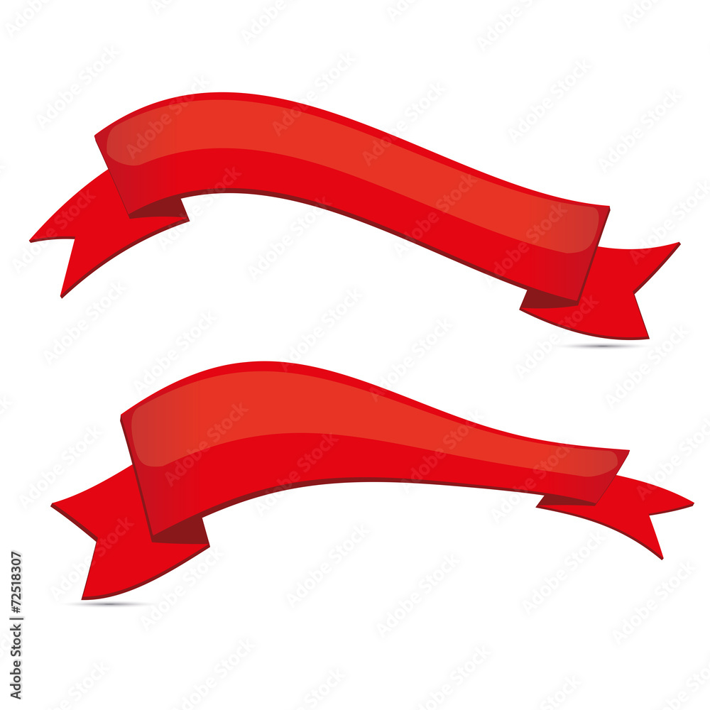 Red ribbon set Red ribbon set