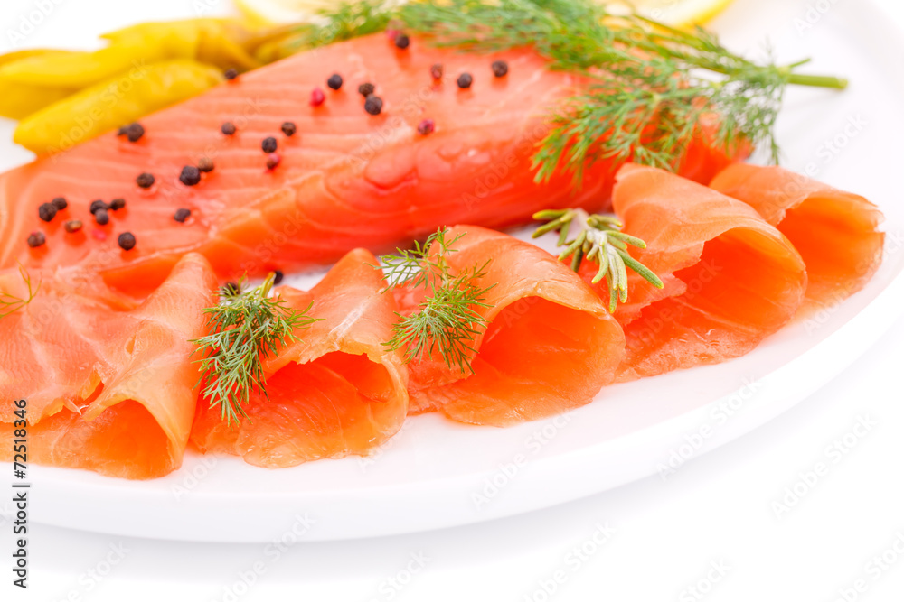 Salmon fillet