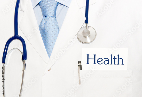 Health - Physician with stethoscope